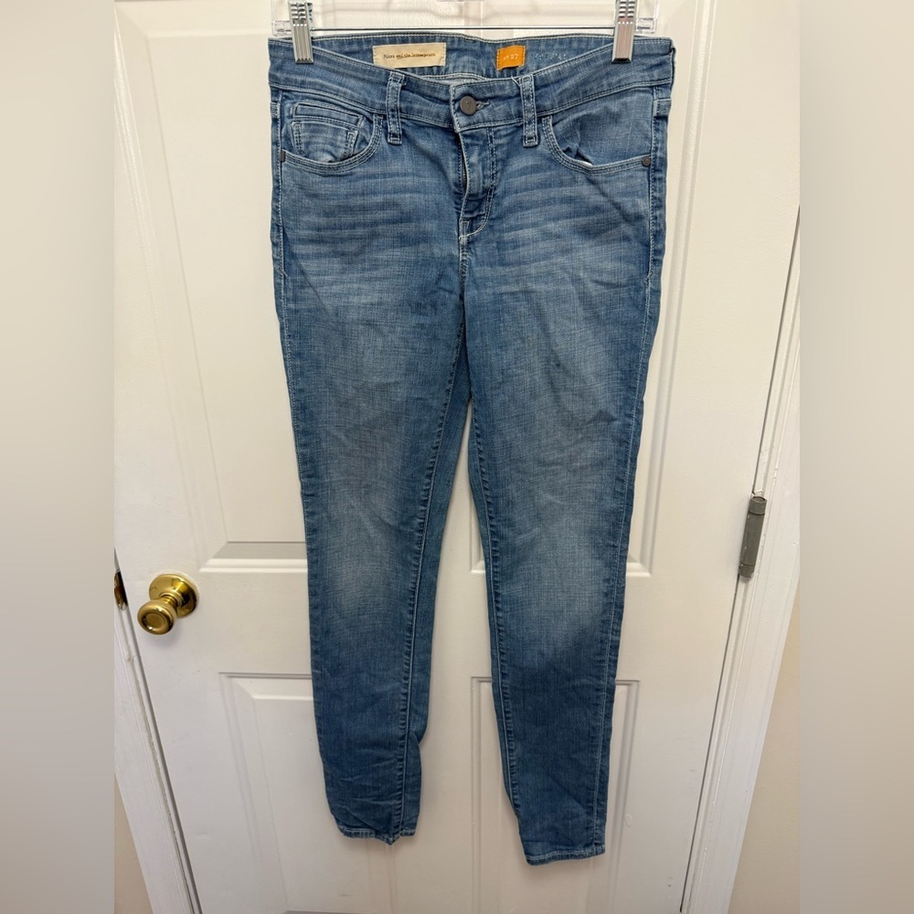 Women’s Pilcro And The Letterpress Skinny Leg Medium Wash Jeans Size 27 Denim
